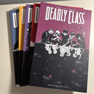 Deadly Class TPB Vol 2 8 9 11 12 Lot Image Comics - Picture 1 of 11