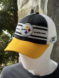 Gorra de béisbol Pittsburgh Steelers negra NFL Reebok Snapback - Imagen 1 de 8