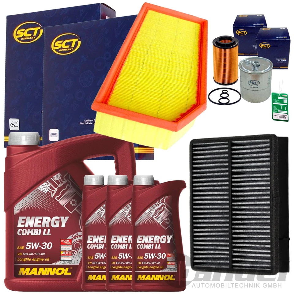 FILTER SET INSPECTION KIT + ENGINE OIL for MERCEDES M CLASS W163 ML 270 CDI - Image 1 of 1