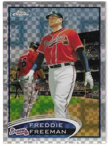 Topps 2012 cromo Freddie Freeman X-fractor #19 Atlanta Braves/Dodgers - Imagen 1 de 2