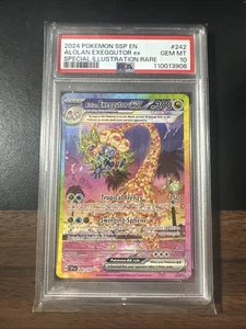 2024 Pokemon Surging Sparks SIR Alolan Exeggutor Ex #242 PSA 10 - Picture 1 of 2
