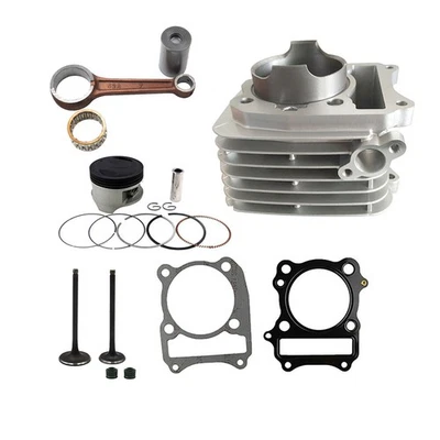 Cylinder Head Piston Gaskets Valve ConRod For 86-17 Suzuki DR200 DR200S DR200SE Foto 1 de 4