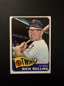 1965 65 OPC SET BREAK #799 RICHARD ROLLINS PRINTED IN CANADA! EXMT+ SHARP! - Picture 1 of 2