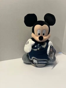 NFL Dallas Cowboy's 17" Mickey Mouse Peluche con Manta Nuevo Con Etiquetas Licencia - Imagen 1 de 7