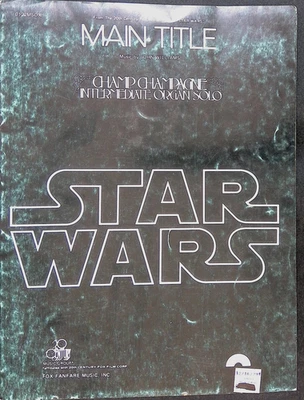 Partituras de título principal de Star Wars órgano intermedio solo tema John Williams Foto 1 de 3