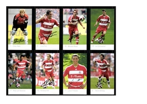 Juego de tarjetas de autógrafo Bayern Munich 2007-09 20 tarjetas impresión firmadas (4019) - Imagen 1 de 3
