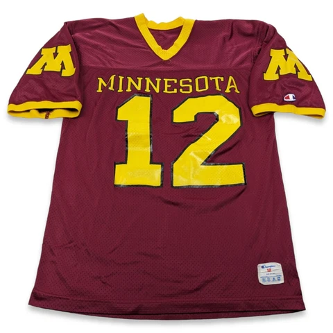 VTG CHAMPION University of Minnesota Golden Gophers Football Jersey Sz Medium Cover
