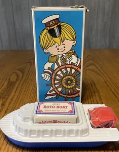 Avon ROTO BOAT schwimmende Seifenschale OVP und Seife Vintage NEW OLD STOCK - Bild 1 von 8