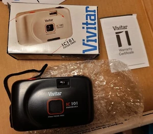Vivitar IC101 Panorama 35mm Point & Shoot Film Camera Focus Free New In Box - Picture 1 of 1