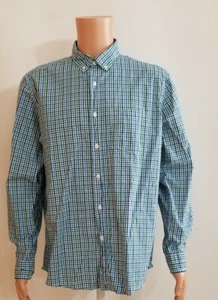 G.H. Bass & Co Long Sleeve Button Plaid Shirt Cotton Stripes Multicolor L Men's - Picture 1 of 9