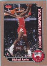 JORDAN Michael Retrospective # MJ 10 Card Fleer Basketball 2008-09 NBA Basketball