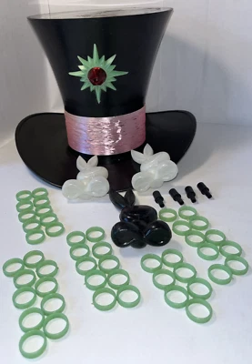 Vintage Transogram HOCUS POCUS Glow in the Dark Game Rabbits Magic Hat 3920 1968 - Image 1 of 4