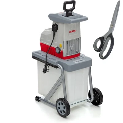 IKRA Elektro Leisehäcksler Walzenhäcksler Häcksler ILH3000A 60 L Box Titanschere - Bild 1 von 4