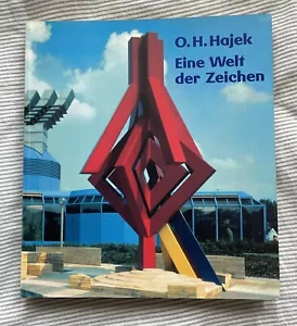 Geometric Contemporary Art Otto Herbert Hajek Book Eine Welt der Zeichen 2000 - Picture 1 of 9