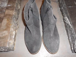 TOLLE SCHWARZE WILDLEDERSTIEFEL MANGO SEHR GUTER ZUSTAND A 15€ ACH IMM FP mit MOND RELAY ANSEHEN - Bild 1 von 11