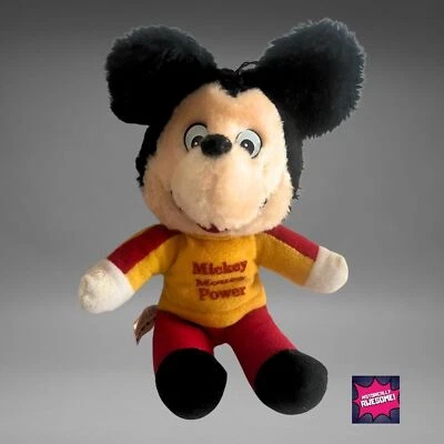 1981 Mickey Mouse Power Knickerbocker Plush Toy - Perfect Vintage Condition - Image 1 of 4
