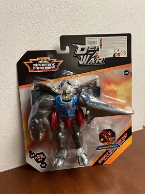 TF TRANSFORMERS Bootleg Dinobot DINOSAUR WARRIOR T-REX MIB SEALED CARD MOC - Immagine 1 di 3