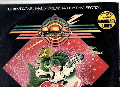 ATLANTA RHYTHM SECTION - CHAMPAGNE JAM. CANADIAN ORIG 1978 LP & INN/SL. VG+/VG+ - Image 1 of 4