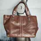 Michael Kors Uptown Astor Leather Studded Weekender Bag (XL)