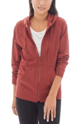 Jones New York Zip Front August Hoodie In Brick Size Small New With Tags - Image 1 of 4