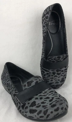 Zapatos para mujer Dansko Oksana gris guepardo pelo pantorrilla mocasín talla 37 EE. UU. 7 5606910200 Foto 1 de 4
