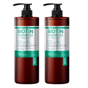 Champú HAARAZ HairLab Plus Biotina Alivio de la Pérdida del Cabello Almizcle Blanco 1000 ml (33,8 oz) x 2P - Imagen 1 de 12