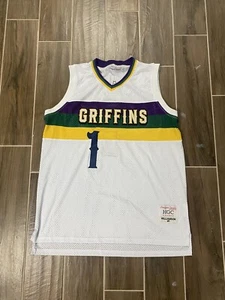 Copricapo Classics Uomo Spartanburg Griffins Zion Williamson Maglia Cucita - Foto 1 di 7