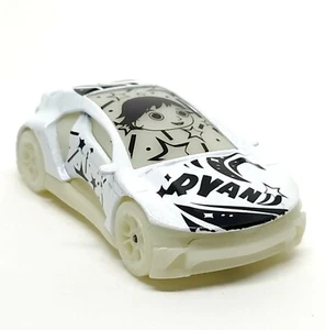Majorette Concept Car White GITD Ryan 1:64 (3 inches) no Package - Picture 1 of 6
