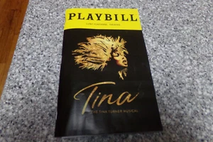 TINA Playbill TINA THE TINA TURNER MUSICAL Broadway Musical New York 12/21 - Picture 1 of 2