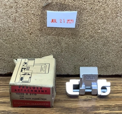 NOB Cutler-Hammer 10250H5110 挂锁附件 — 第 1/4 张图片