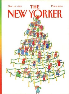 New Yorker Magazine Dec. 16, 1985 First Cover Only!! - Picture 1 of 1