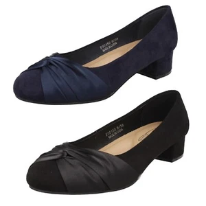 Zapatos de corte formales con lazo de satén de tacón alto F9R0150 para dama por punto 29,99 € - Imagen 1 de 19