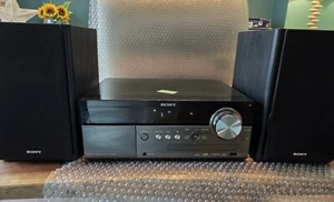 Sony HCD-MX550i Compact Disc Receiver With Speakers - Hi-Fi System - Bild 1 von 23