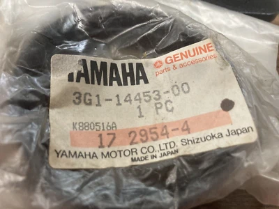 YAMAHA XS650 XS 650 1978-1983 FILTRO DE AIRE JUNTA DE ARRANQUE NOS OEM 3G1-14453-00 Foto 1 de 3
