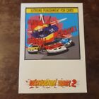 Destruction Derby 2 Game Promo Postcard, PS1 PC, Boomerang, Posted.