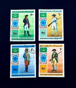 MAURITANIA Stamp Lot - 1976 Uniform Soldier Series Air Mail CTO  r77 - Picture 1 of 2