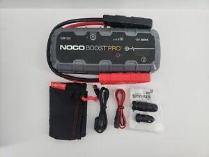 NOCO GB150 Boost PRO 3000A 12V UltraSafe Jump Starter Li-Ion Complete Tested