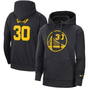 Steph Curry Golden State Warriors Nike 2021/22 City Edition Name & Number Hoodie - Picture 1 of 3