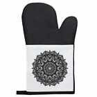 'Floral Mandala' Oven Glove / Mitt (OG00009589)