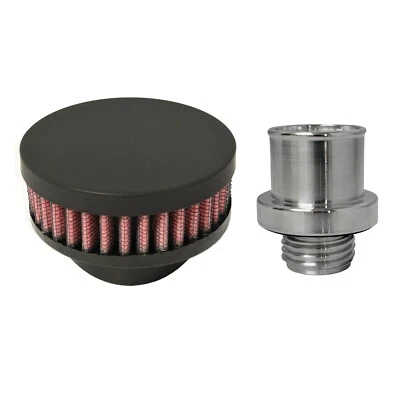 Valve Cover Breather Oil Cap 2004-2008 Acura TSX 2.4L K-Series (Flat Black) - Image 1 of 3