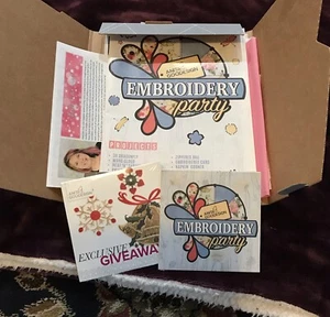 Anita Goodesign Embroidery Design CDS Embroidery Party Book + CDS - Picture 1 of 9