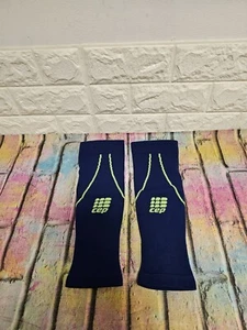 CEP Pro+Calf Sleeves 2.0 Size V Men's RRP £ 35 Deep Ocean / Green - Picture 1 of 3