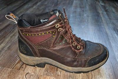 Ariat Terrain Cordovan WTS womens brown leather hiking boots size 7 B - Image 1 of 4