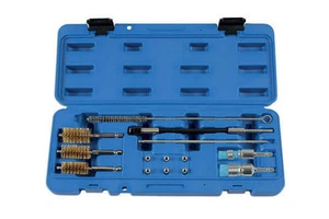 Laser Tools 6101 Diesel Injector Seat Cleaner Brush Set 14 Pce in Storage Case - Picture 1 of 6