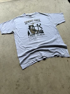 Vintage 80s Made in USA Tee Jays Spruce Goose Long Beach T-Shirt Herren Large - Bild 1 von 8