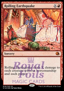 Rolling Earthquake 1x FOIL MTG FTV From the Vault Annihilation MINT red - Picture 1 of 1