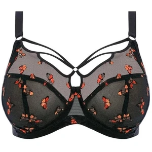 New Elomi 4353BFL Sachi  Plunge Bra Black Confetti Size 36K US New - Imagen 1 de 5