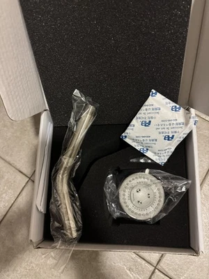 1 NUEVO DXV Ashbee™ D35101775.100 cabezal de ducha y brazo níquel cepillado multifunción Foto 1 de 4