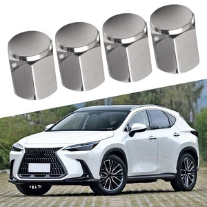 New Stainless Steel Valve, For Lexus CT200h ES350 LX570 RX350 IS350 (Set Of 4) - Picture 1 of 14
