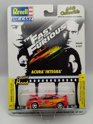 2002 Revell Fast &The Furious Acura Integra Issue #101 Die Cast scale 1:64  - Image 1 of 4
